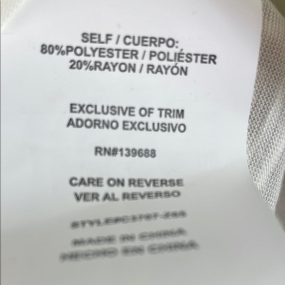 coco + jaimeson Floral Cream Top Size XL - Picture 8 of 9